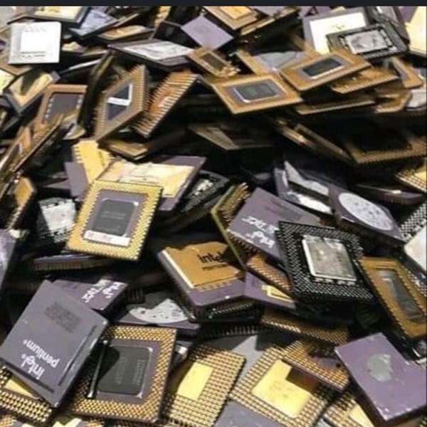 Pentium pro Ceramic CPU scrap, CPU scrap